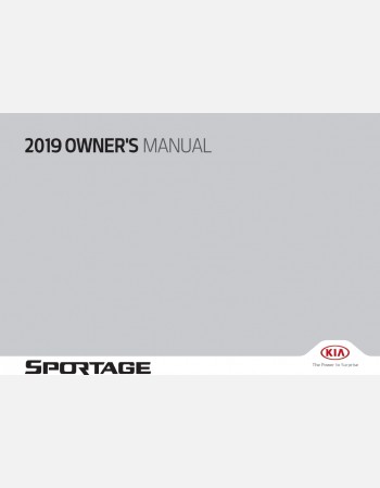 kia sportage 2019 owners manual